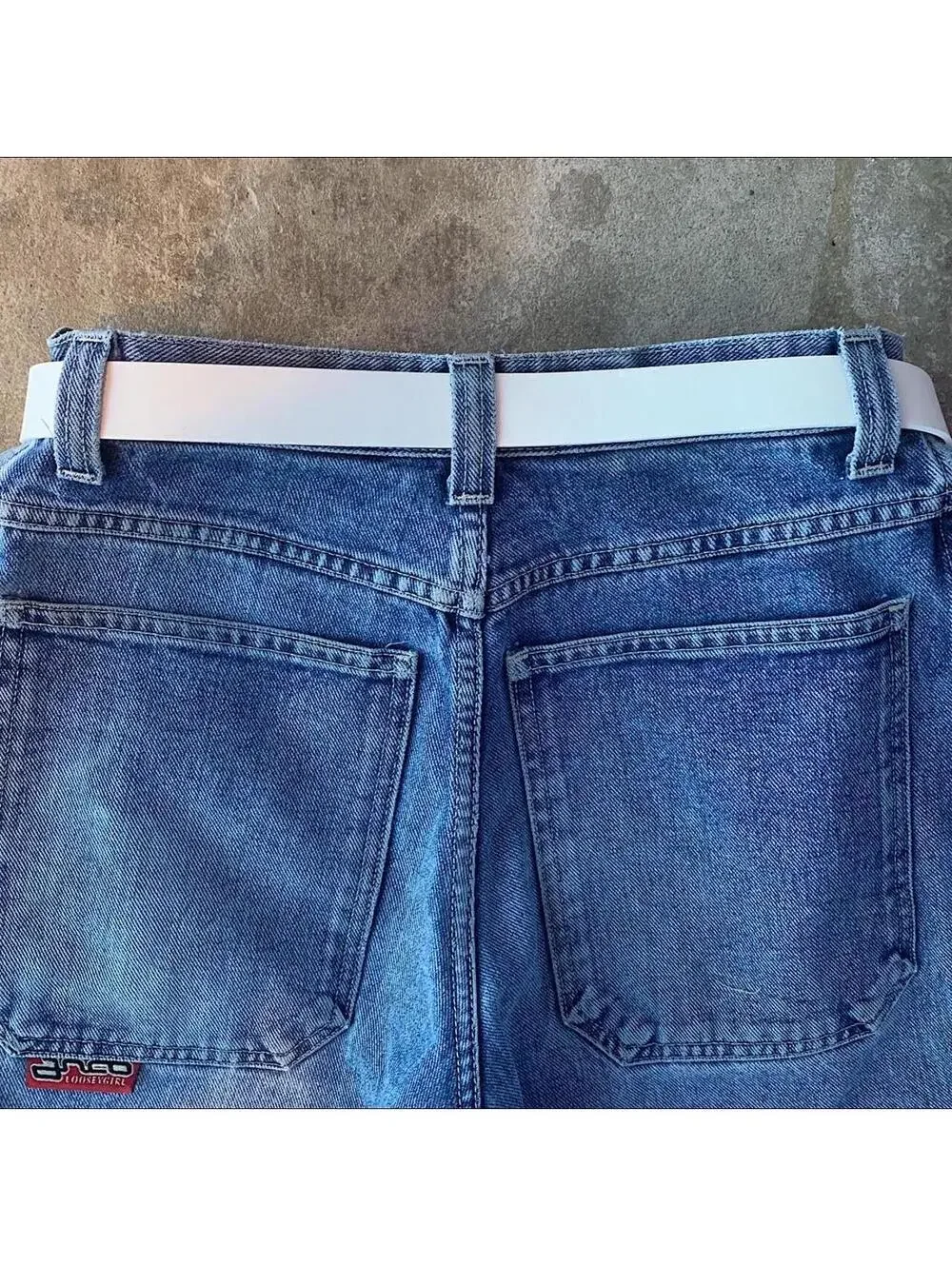 Vintage Y2K Punk Star Moon Belt